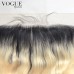 13x6 Body Wave 1B 613 Dark Root Lace Frontal,8A Top Quality With Baby Hair(It need to do customer order and takes about 2 months)